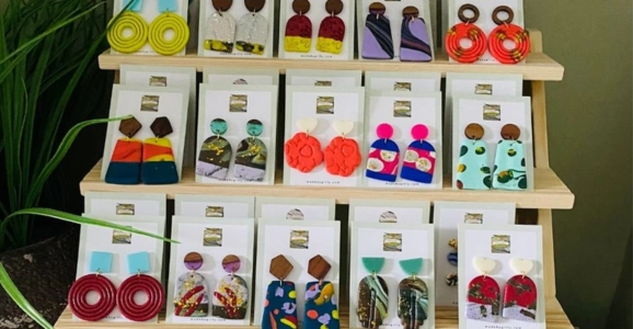 Make your own polymer clay earrings